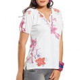 Blusa Branca com Estampa em Malha de Algodão - 197361 G R$11,09